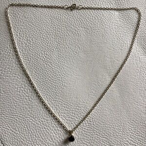 Effy Necklace With Half-carat Black Gemstone Pendant